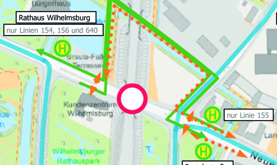 ACHTUNG! Terminverschiebung! Voraussichtlich erst ab 19. September 2022: geänderte Verkehrsführung an der Mengestraße