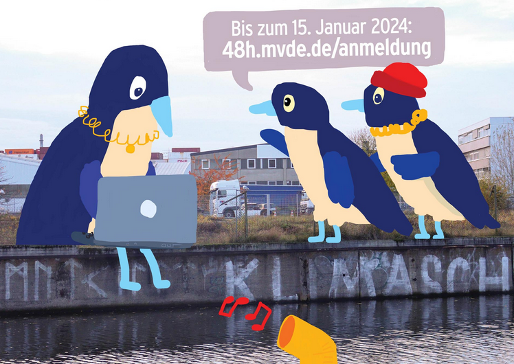 Infoveranstaltung zum Anmeldeprozess von 48h Wilhelmsburg 2024