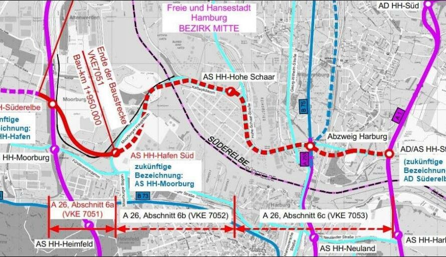 Eilmeldung: Der erste Planfeststellungsbeschluss für die A26-Ost ist erlassen