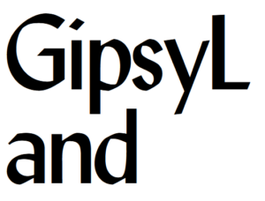 Schriftzug "Gipsyland"