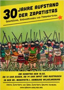 Veranstaltungsbild 30 Jahre Zapatistas