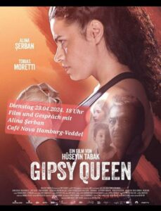 Veranstaltungsplakat Film Gipsy Queen