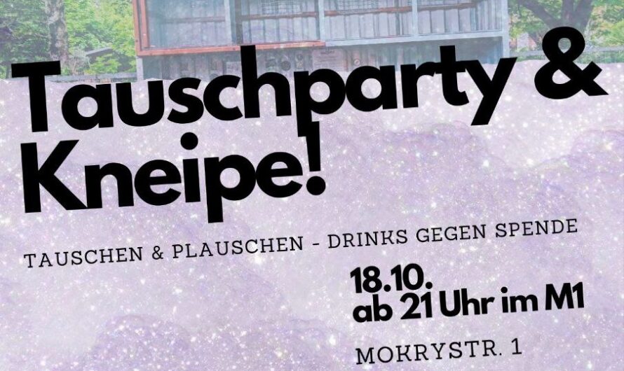 Solibox Tauschparty und Kneipe