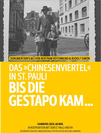 Veranstaltungsplakat "Das Chinesenviertel in St. Pauli - bis die Gestapo kam..."