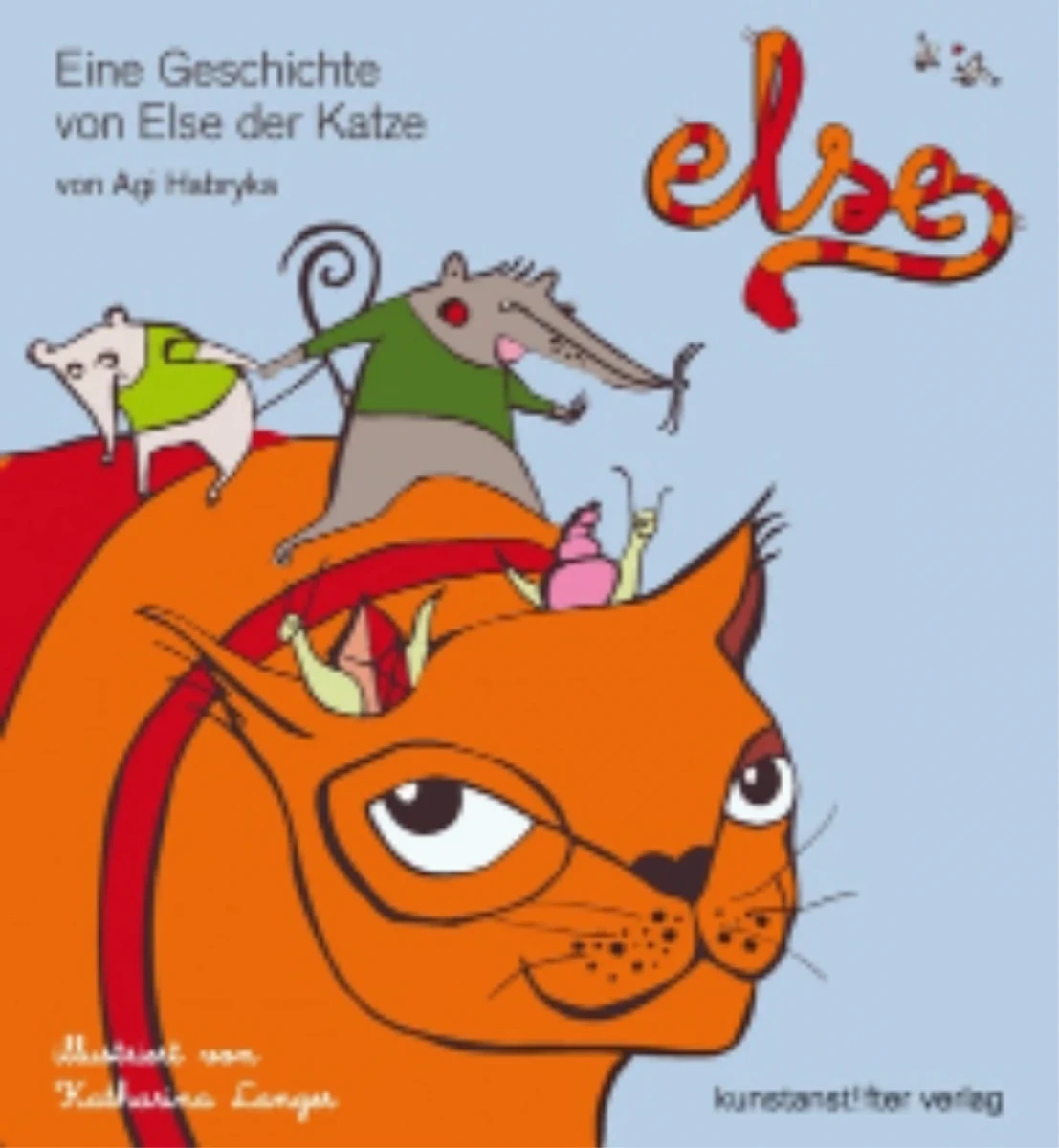 Bilderbuchcover von "Eine Geschichte von Else der Katze"