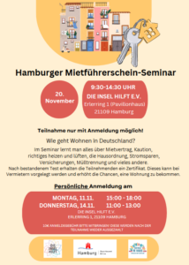 Alle Infos zum Hamburger Mietführerschein-Seminar