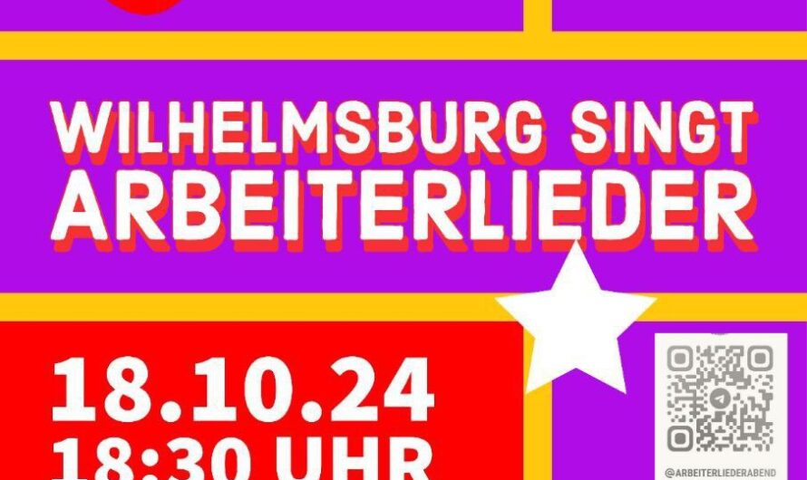 Wilhelmsburg singt Arbeiterlieder