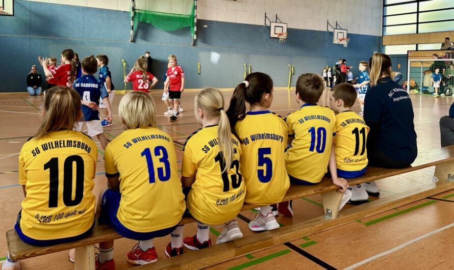 „Minispielfest”: das Handballturnier des SG Wilhelmsburg