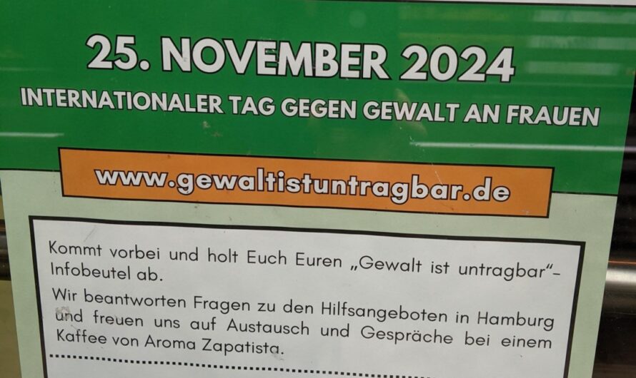 Internationaler Tag gegen patriarchale Gewalt