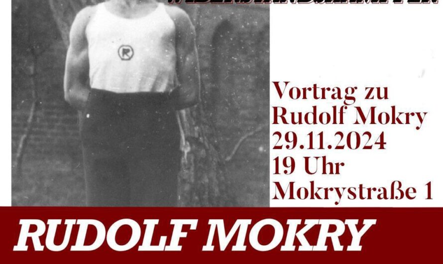 Antifa-Tresen: Rudolf Mokry unvergessen (Vortrag) + Küfa und Konzerte