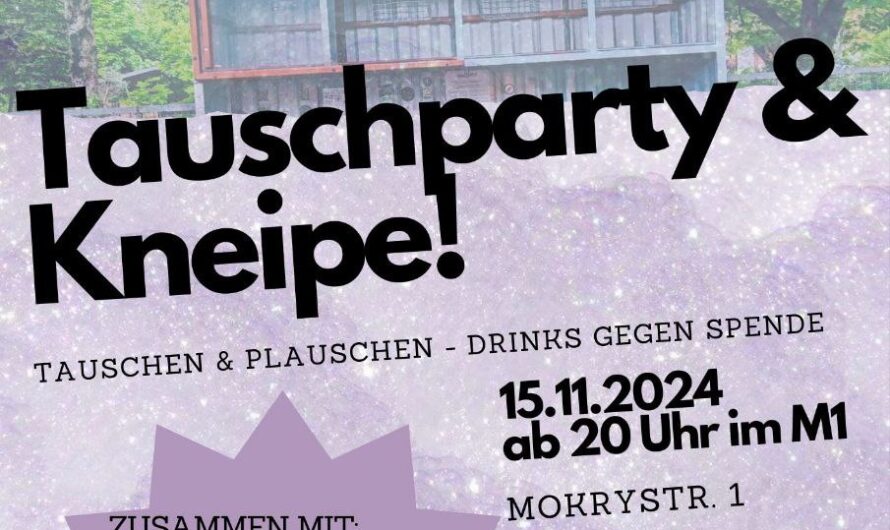 Solibox Tauschparty und Kneipe