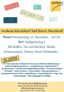 Ein VA-Flyer zum Abschied von Verikom aus KDS