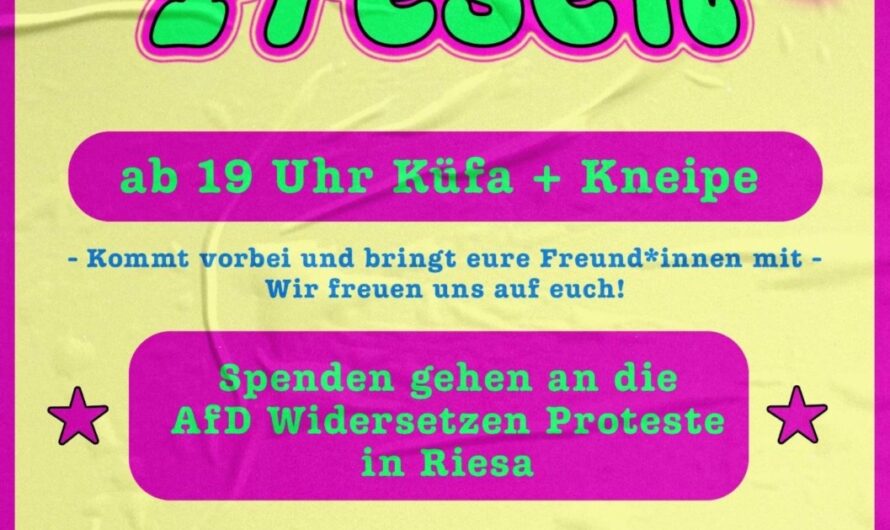 Antifa-Tresen: Küfa + Kneipe