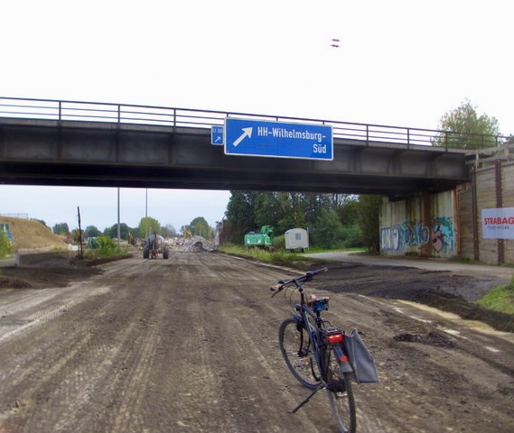 Baustelle Reichstraße 2009