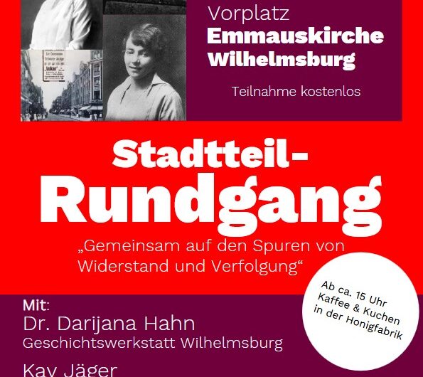 Stadtteilrundgang: Gemeinsam auf den Spuren von Widerstand und Verfolgung