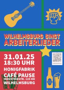 Sharepic Wilhelmsburg singt Arbeiterlieder Jan25