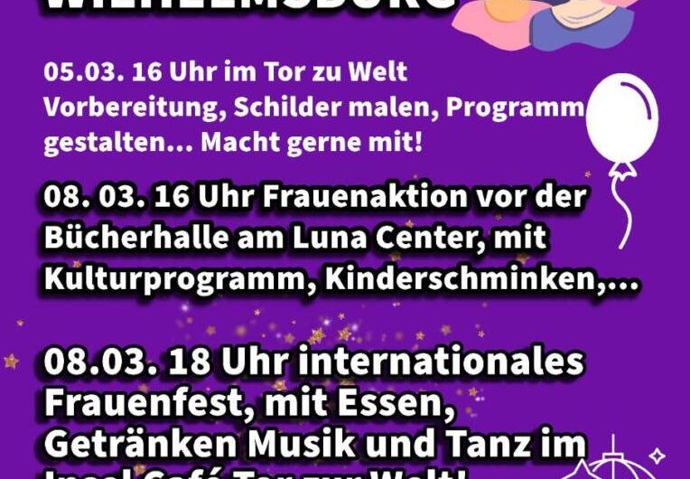 Internationaler Frauentag in Wilhelmsburg