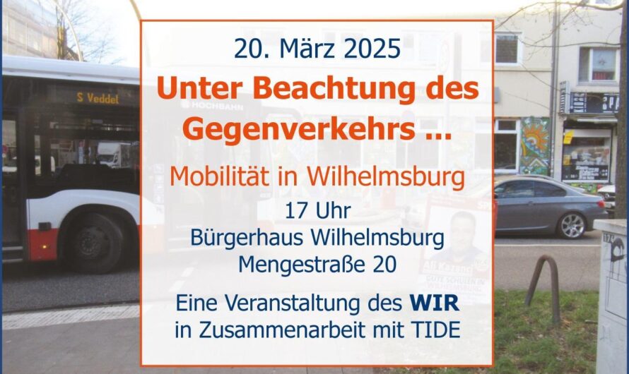 Unter Beachtung des Gegenverkehrs – Mobilität in Wilhelmsburg