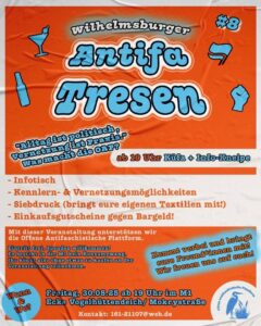 Sharepic des Antifa-Tresen Nr. 8