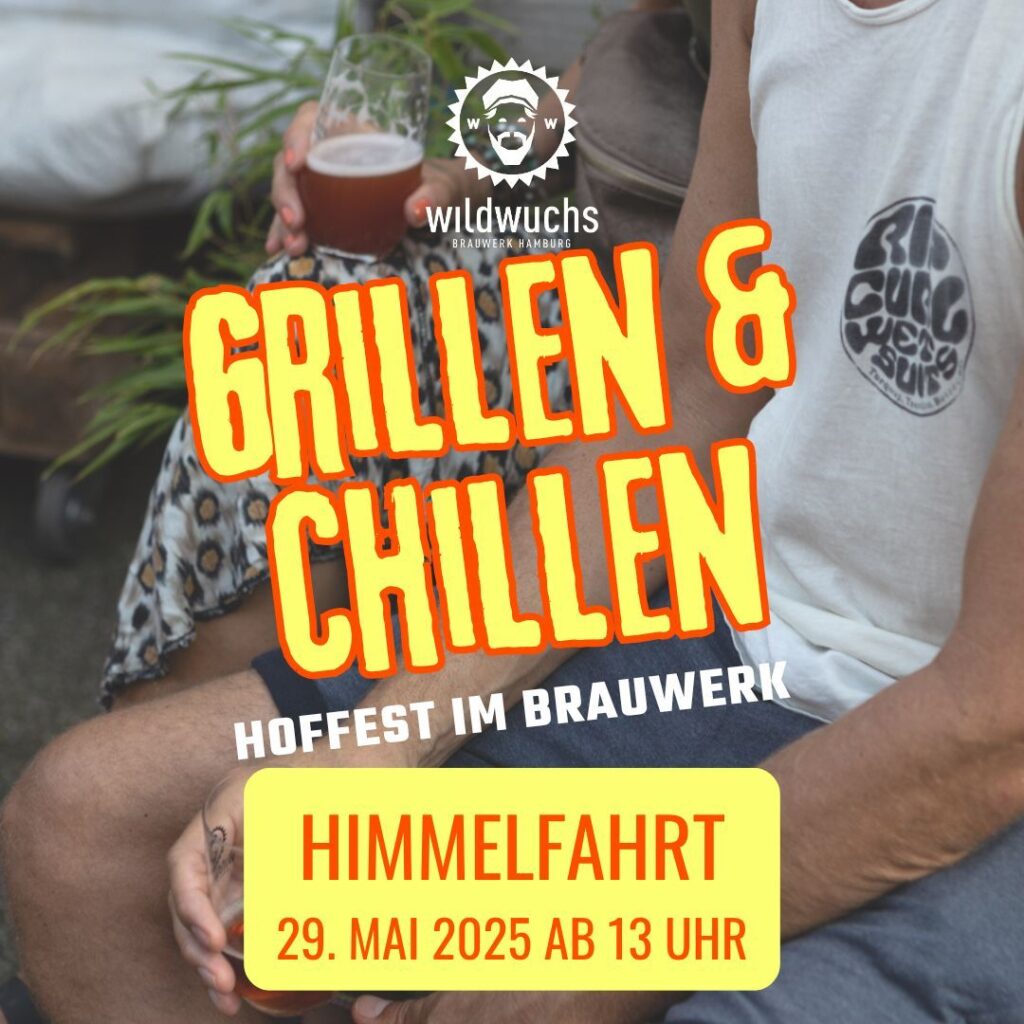 Menschen sitzen mit einem Bier in der Hand in der Natur