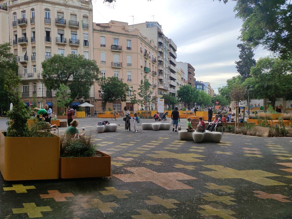 Superblock in Barcelona