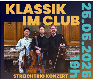 Klassik im Club Streichtrio