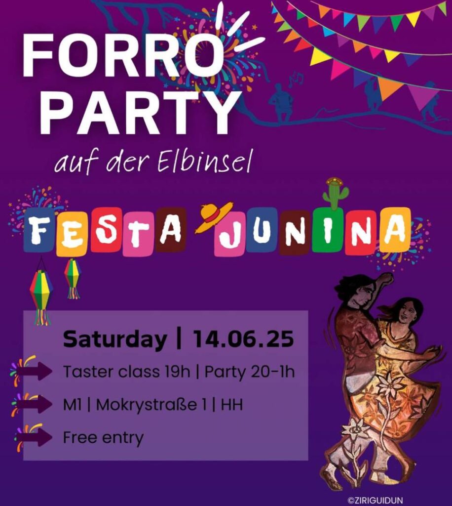 Bunte Party-Fähnchen hängen in der Ecke an einer Schnur, linker Bildhintergrund, VA-Infos