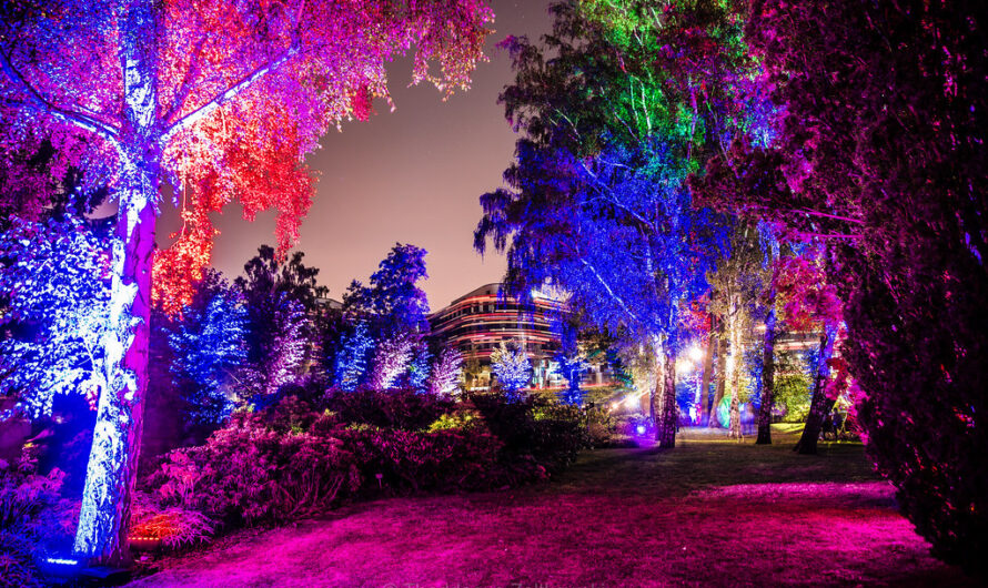 Parkleuchten – Lichkunstfest im Inselpark