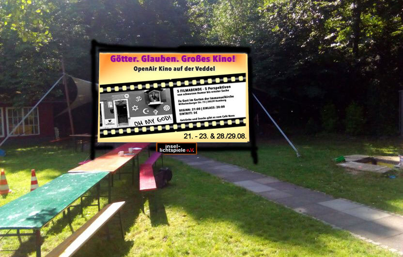 OpenAir Kino auf der Veddel – OH MY GOD! – August 2025