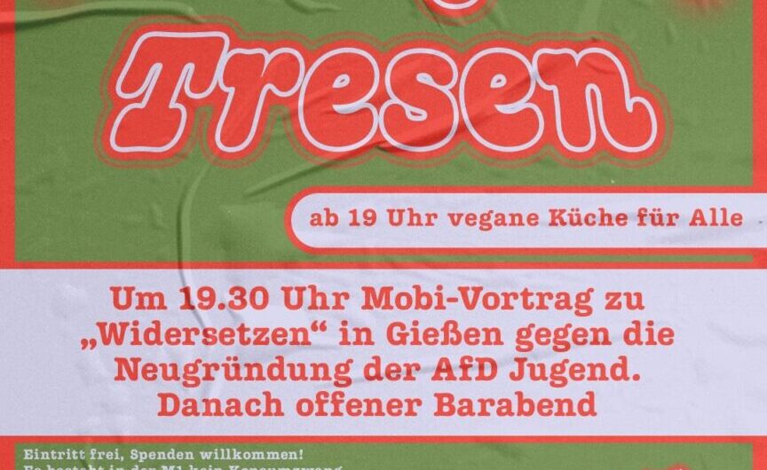 Antifa-Tresen und Küfa