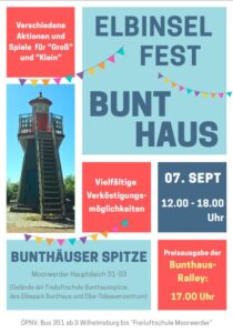 Plakat für das Fest