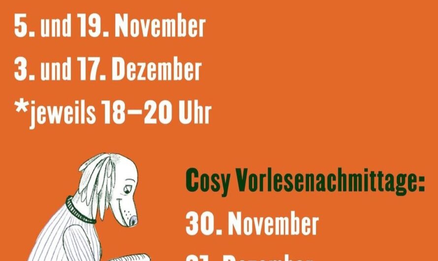 BücheRIA und Cozy Vorlesenachmittage