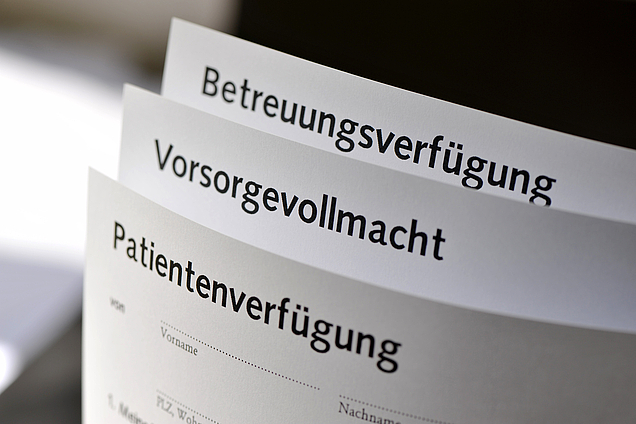 Vortrag zum Thema Vorsorgevollmachten, Betreuungs- und Patientenverfügung