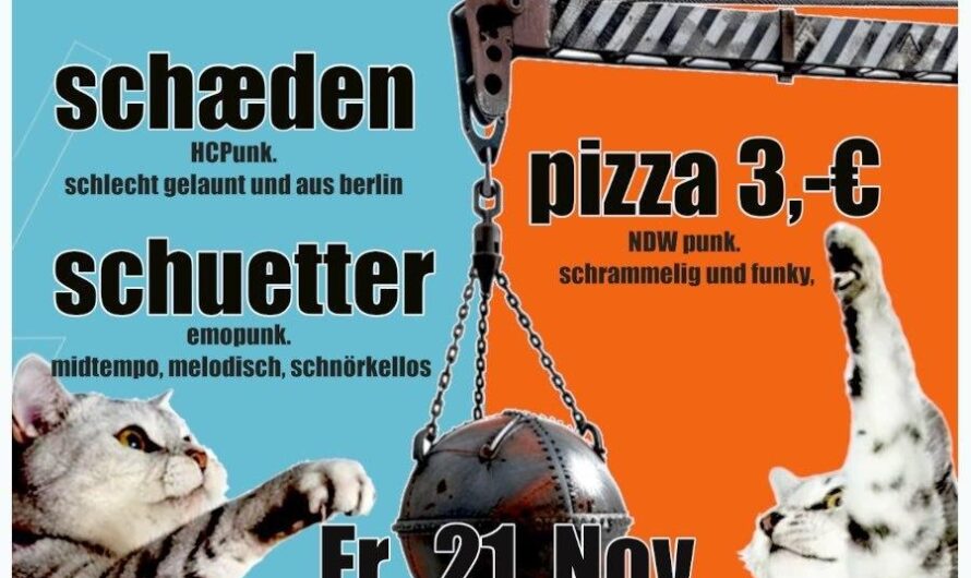 115 bleibt und lädt zum Punk – Konzert