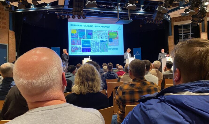 Start des Rathausviertels als Pilotprojekt für kostenreduziertes Bauen