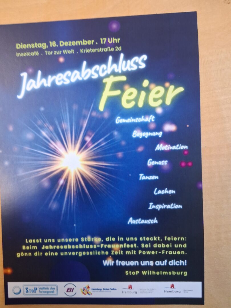 Jahresabschluss-Frauenfest