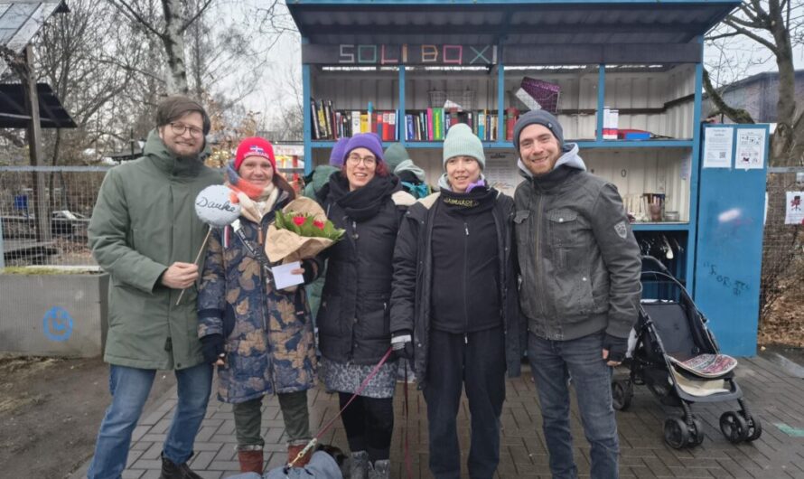 SOLIBOX Wilhelmsburg: Danke an Esma!