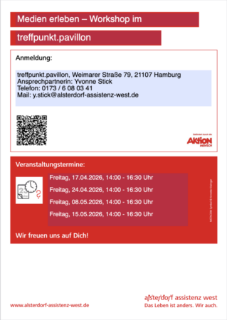 Veranstaltungsflyer hinten