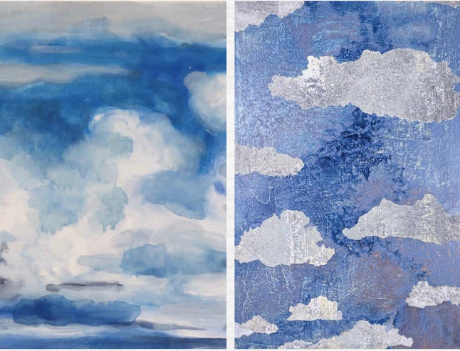 Ausstellung „Landschaftskontraste“, Führung