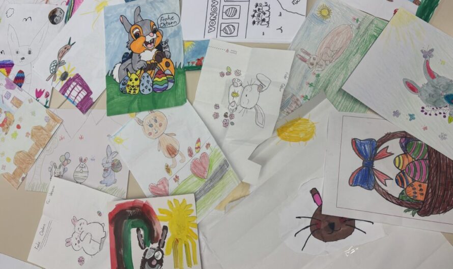 Bunte Osteraktion für kleine Künstlerinnen und Künstler