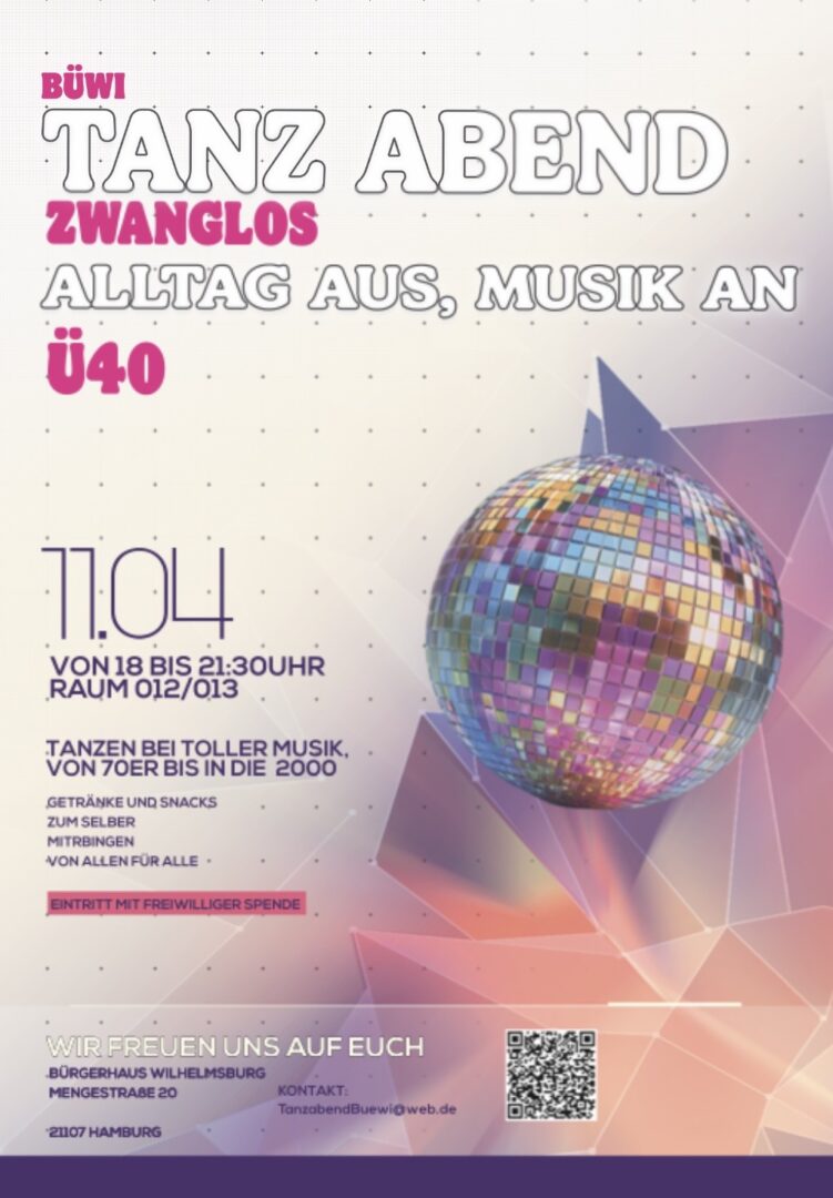 Tanz-Abend – Alltag aus, Musik an