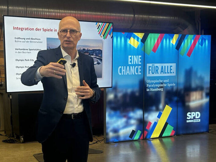 Der Bürgermeister in Wilhelmsburg