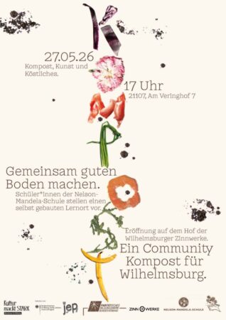 Plakat zur Eröffnung mit den Daten