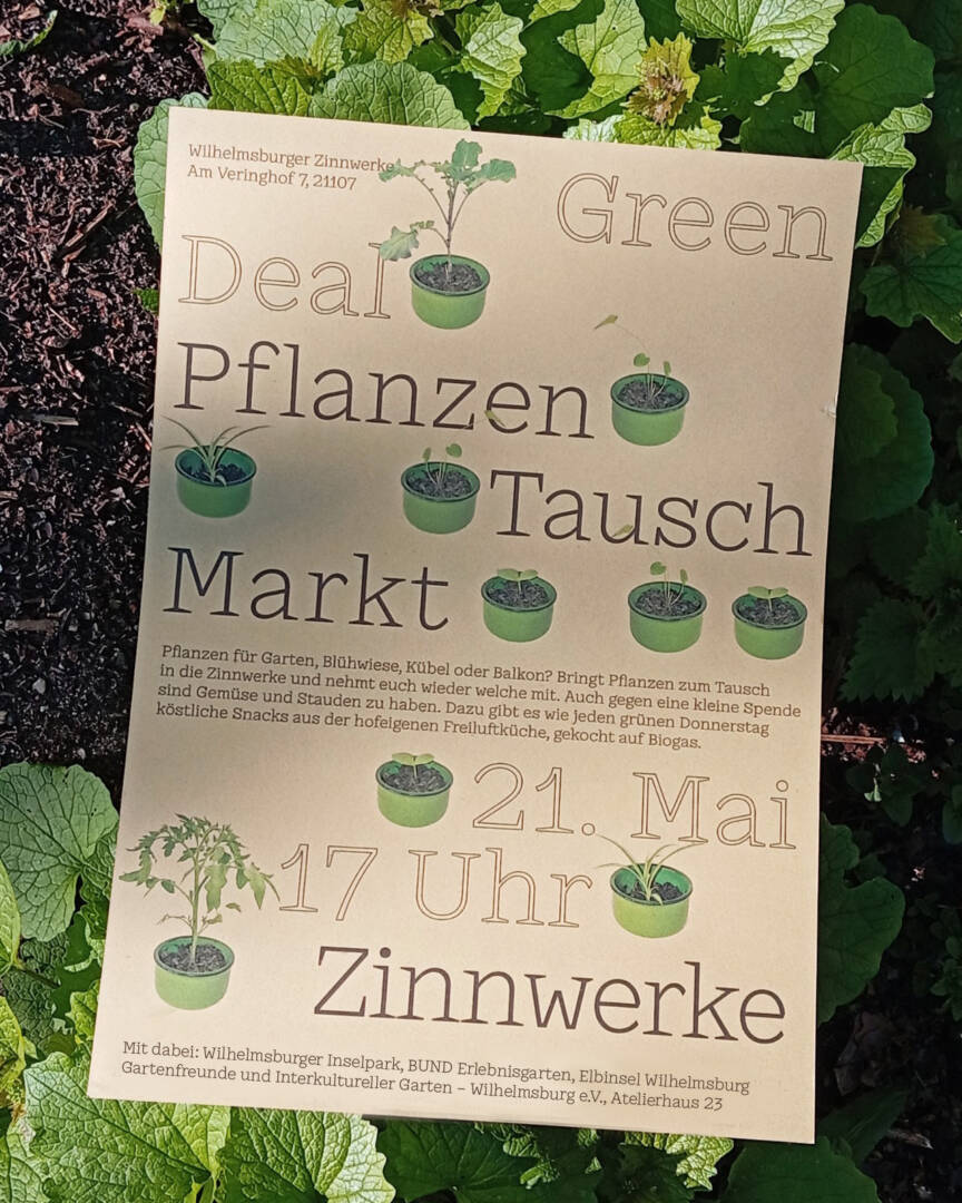 Pflanzentauschmarkt in den Zinnwerken