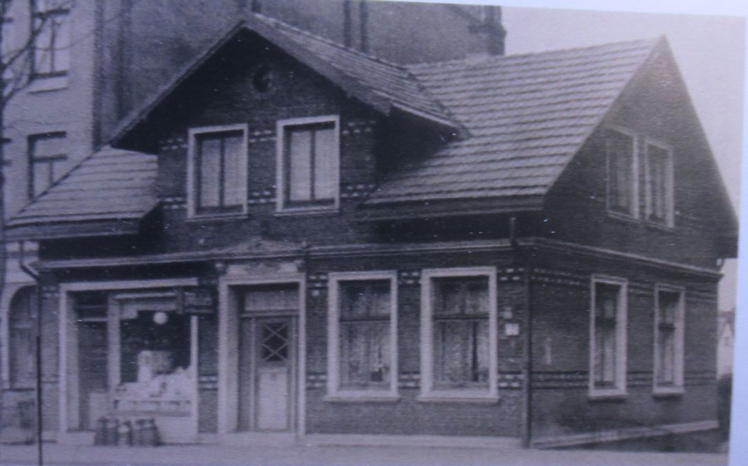 Historisches Foto vom Deichhaus
