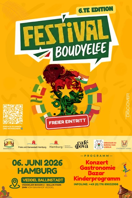 Plakat des festivals mit den Daten und Sponsor*innen