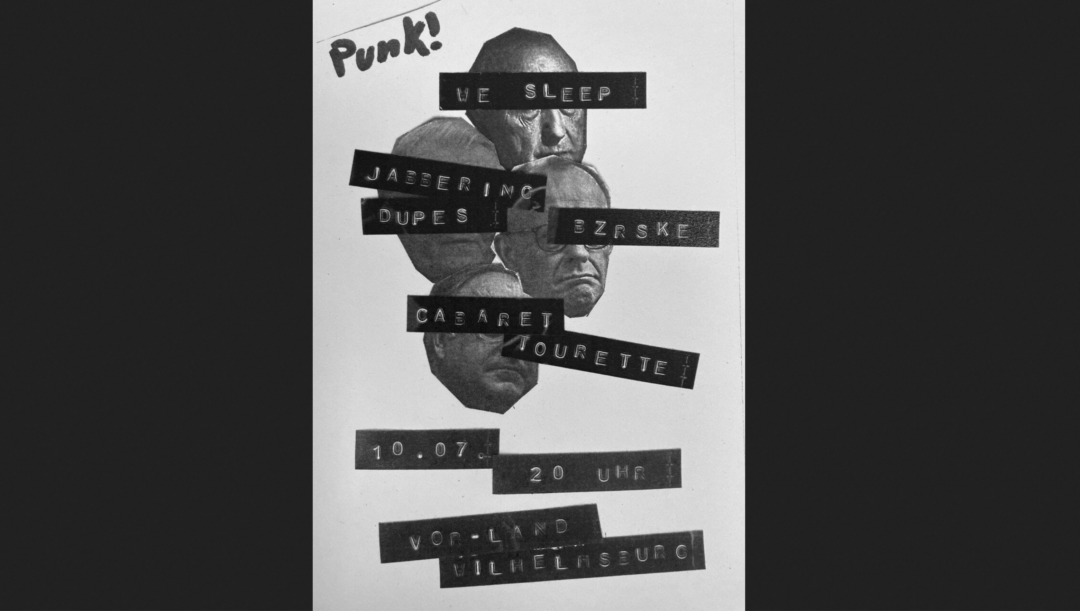 Punk: We Sleep, Jabbering Dupes, BZRSKE, Cabaret Tourette