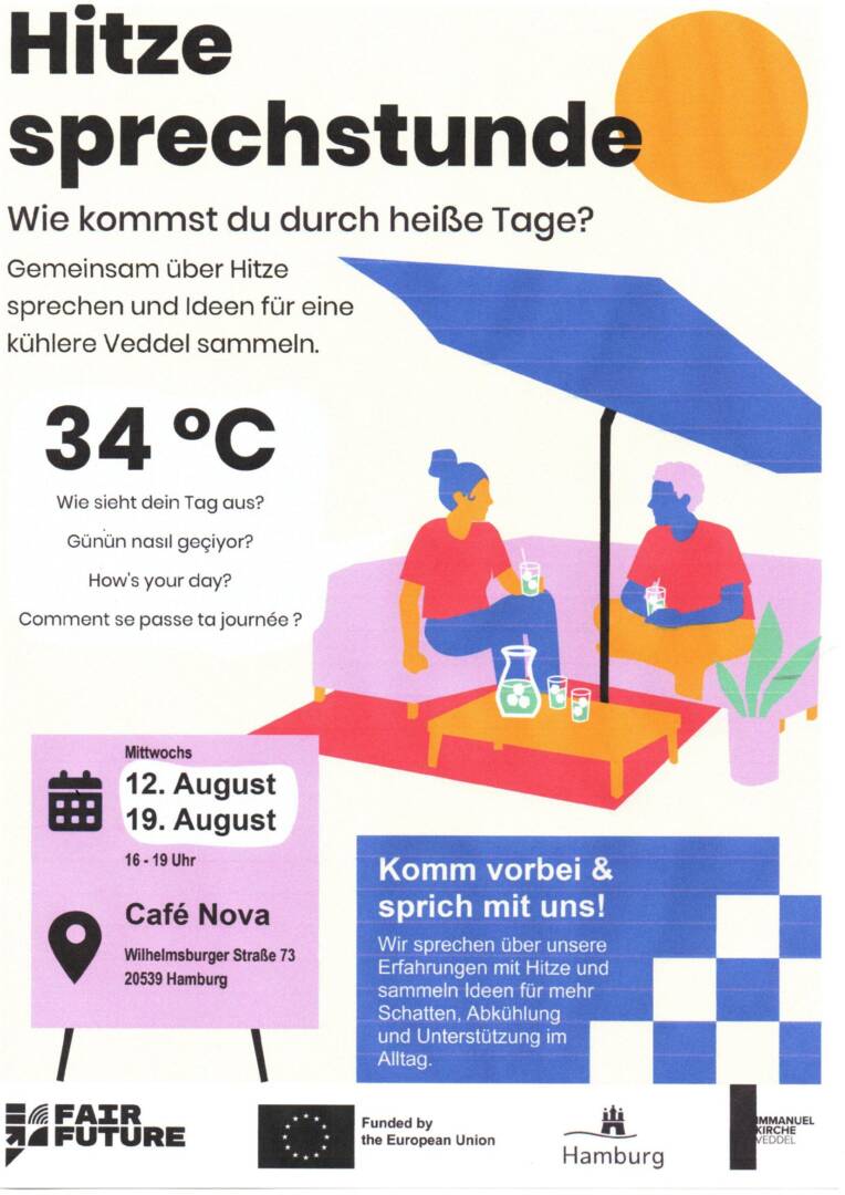 Hitzesprechstunde auf der Veddel