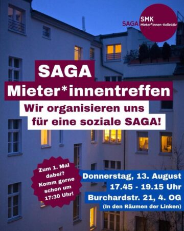 Plakat mit Daten